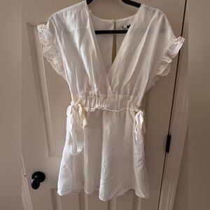 Zara white dress